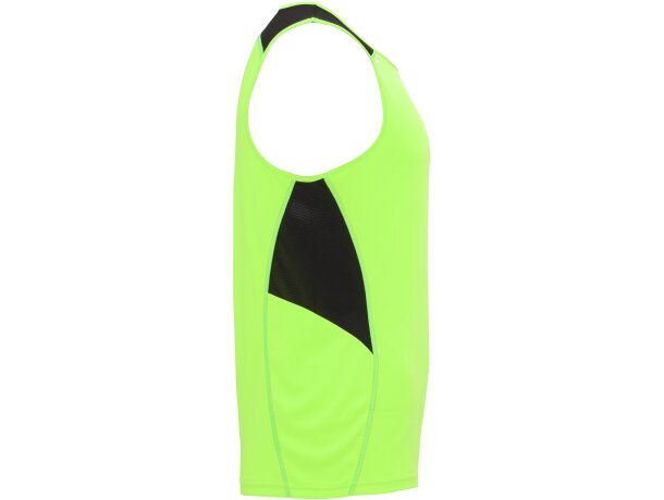 Camiseta MISANO Roly verde fluor/negro