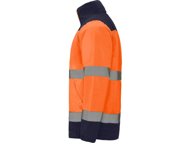 Parka EPSYLON Roly de alta visibilidad marino/naranja fluor