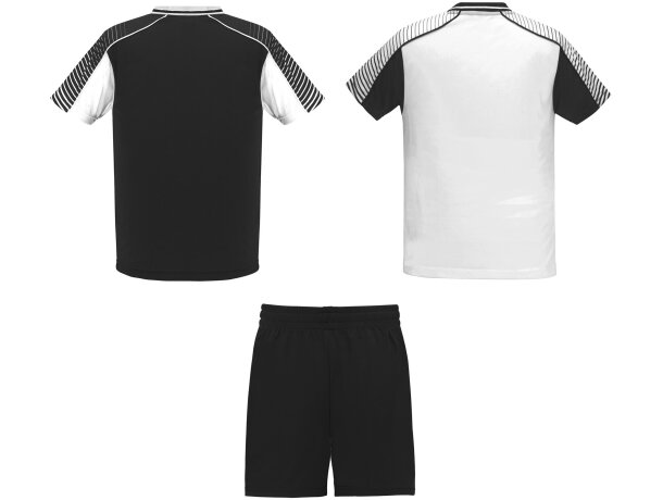 Conjunto deportivo JUVE Roly blanco/negro