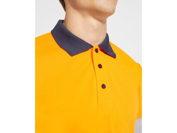 Polo Roly POLARIS alta visibilidad amarillo fluor