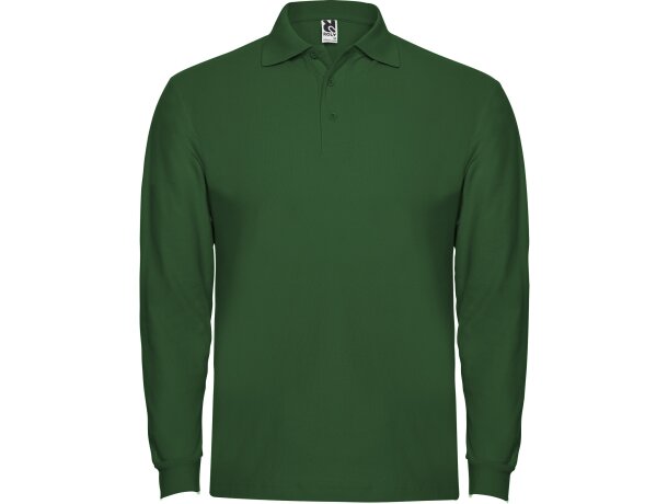 POLO Roly ESTRELLA L/S verde botella