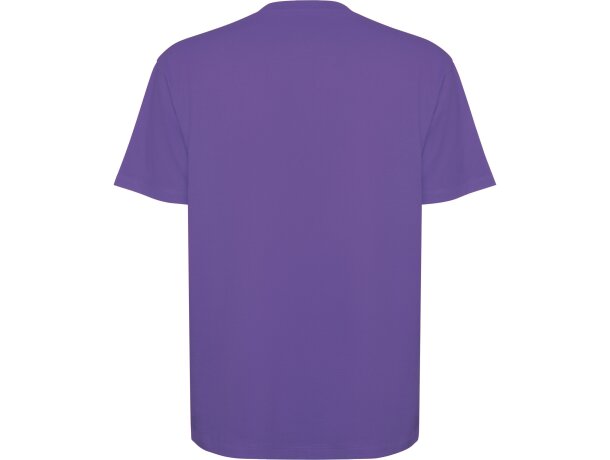 Camiseta oversize Bull de algodón pesado Roly Iris purpura detalle 58