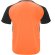 Camiseta BUGATTI Roly naranja fluor/negro