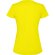 Camiseta Estoril Woman Amarillo fluor detalle 19
