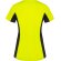 Camiseta SHANGHAI WOMAN Roly amarillo fluor/negro