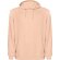 Sudadera Kenia Roly algodón 250 g/m² efecto lavado con capucha Papaya claro lavado