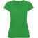 Camiseta de mujer VICTORIA con cuello V Roly verde tropical