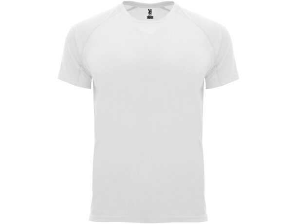 Camiseta técnica Roly BAHRAIN blanco