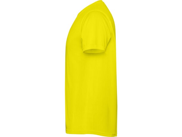 Camiseta Estoril Amarillo fluor detalle 19
