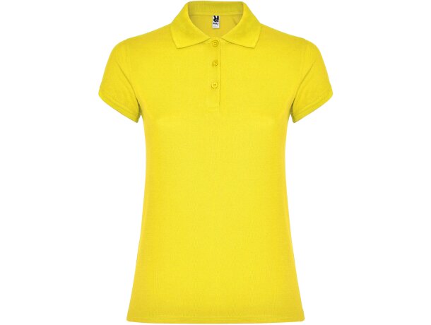 Polo STAR WOMAN Roly amarillo