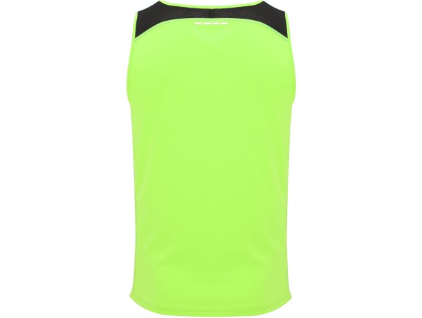 Camiseta MISANO Roly verde fluor/negro
