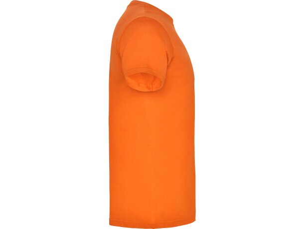 Camisetas impresas para adultos Roly Beagle 155g naranja
