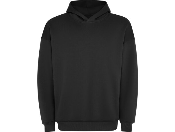 Sudadera con capucha Otto Roly para merchandising corporativo Negro detalle 11