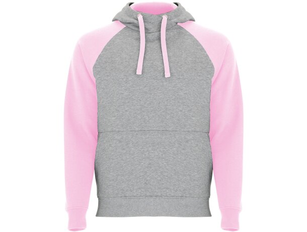 Sudadera BADET Roly gris vigore/rosa claro