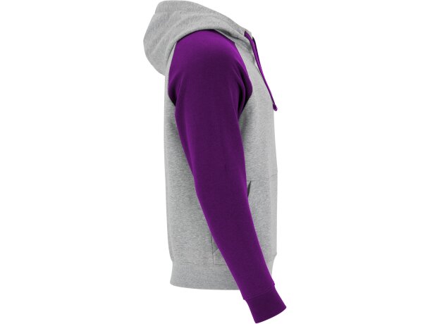 Sudadera BADET Roly gris vigore/purpura