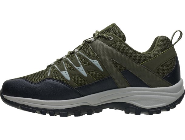 Zapatilla trekking MEGOS Roly verde militar