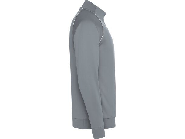Chaqueta deportiva Valier Roly con cremallera y vivo reflectante Gris detalle 36
