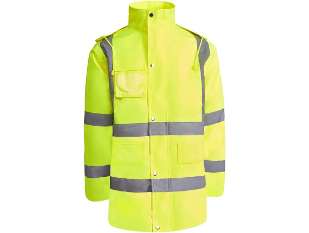 Parka MERAK Roly de alta visibilidad amarillo fluor