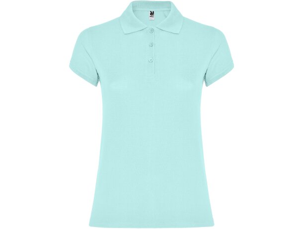 Polo STAR WOMAN Roly verde menta