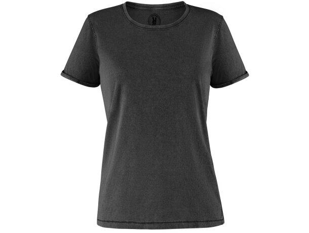 Camiseta HUSKY WOMAN Roly negro