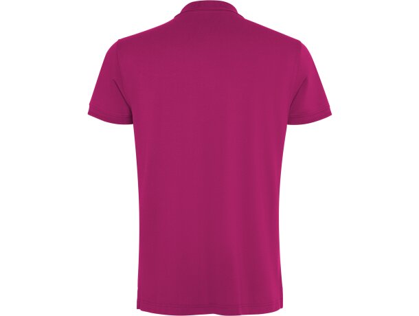 Polo Roly WOS manga corta tejido piqué stretch unisex Roseton detalle 70