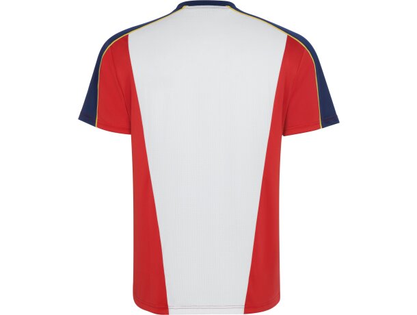 Conjunto deportivo Titan Roly con tejido mesh transpirable Rojo/marino/amarillo detalle 30