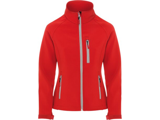 SOFTSHELL Roly ANTARTIDA WOMAN rojo