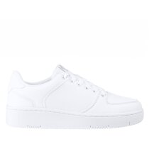Zapatilla deportiva Baylor blanca con cordones