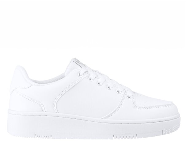 Zapatilla deportiva Baylor blanca unisex con plantilla foamizada Blanco detalle 7