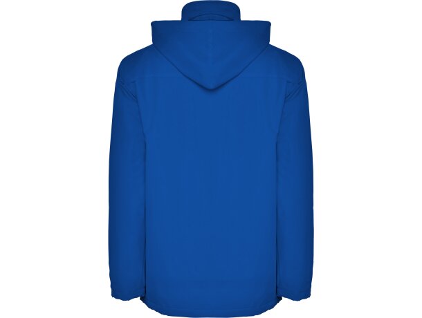 Parka Europa acolchada impermeable Azul Royal detalle 10
