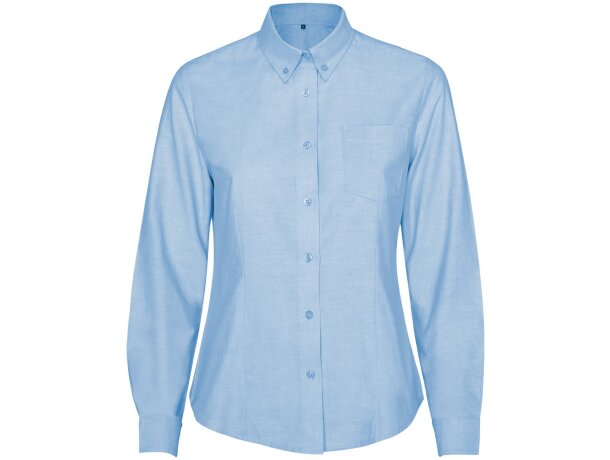 Camisa OXFORD WOMAN Roly celeste