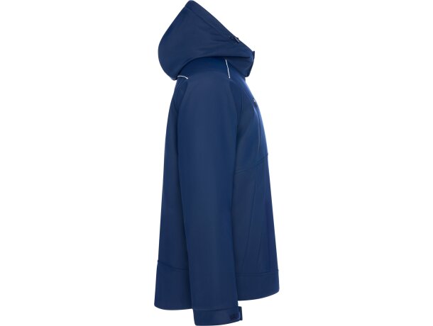 Parka técnica Emin Roly impermeable transpirable unisex Marino detalle 12