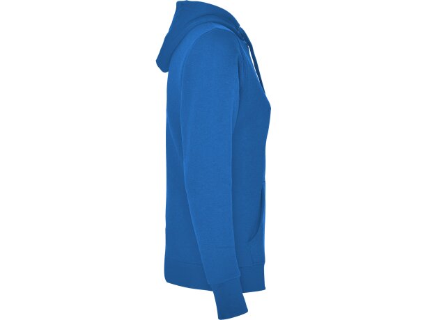 Sudadera URBAN WOMAN Roly con capucha royal