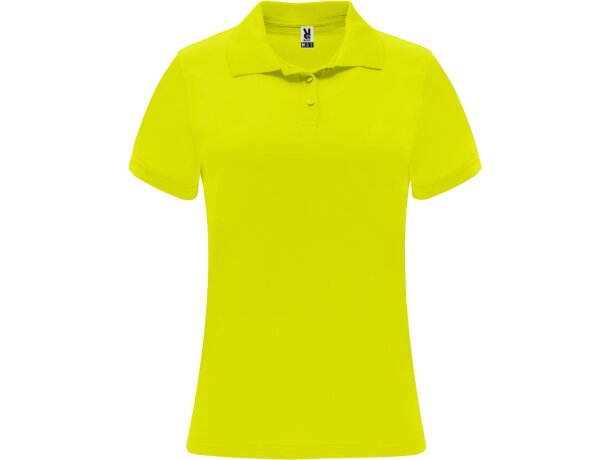 Polo MONZHA WOMAN Roly amarillo fluor