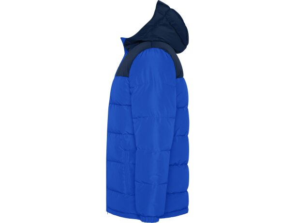 Parka acolchada Tallin Roly repelente al agua con capucha Royal/marino detalle 10