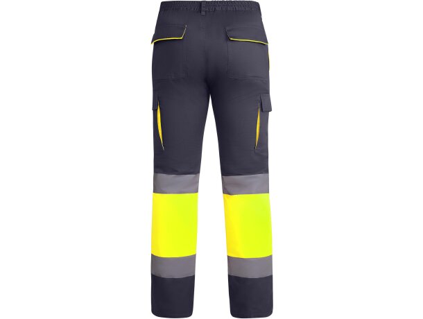 Pantalon invierno ENIX Roly de alta visibilidad plomo/amarillo fluor