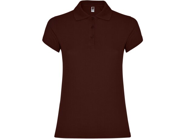 Polo STAR WOMAN Roly chocolate