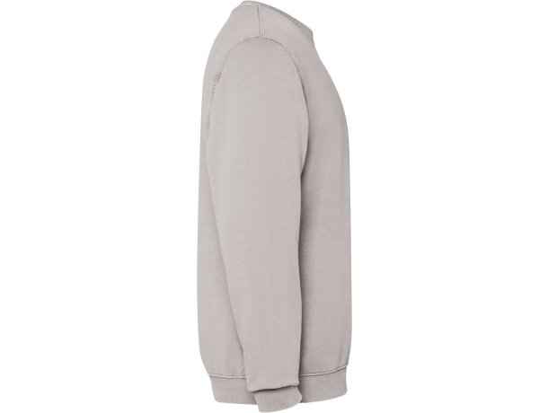 Sudadera Roly Jaya algodón 250 g/m² efecto lavado unisex Gris piedra lavado detalle 12