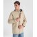 Parka America Roly con certificación GRS en poliéster reciclado Negro detalle 6