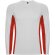 Camiseta Roly SHANGHAI T/S blanco/rojo