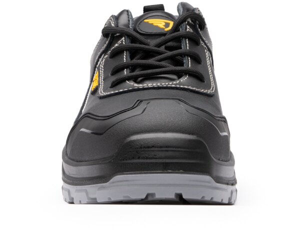 Zapato laboral Brax Roly con puntera fibra de vidrio S3 Negro/plomo detalle 7