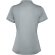 Polo Tormo Woman Roly de poliéster reciclado certificado GRS Gris detalle 26