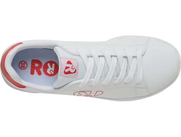 Zapatillas OWENS Roly blanco/rojo