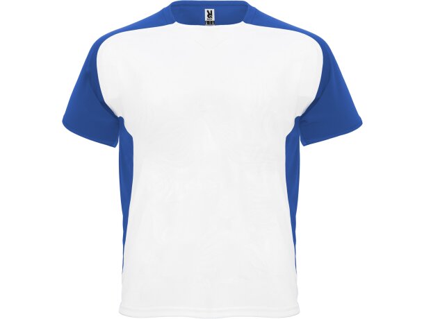 Camiseta BUGATTI Roly blanco/royal