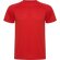 Camiseta técnica MONTECARLO manga corta unisex Roly 135 gr rojo