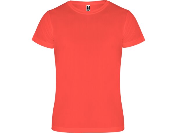 Camiseta CAMIMERA Roly coral fluor