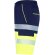 Bermuda Lada Roly alta visibilidad con bandas reflectantes Marino/amarillo fluor detalle 14