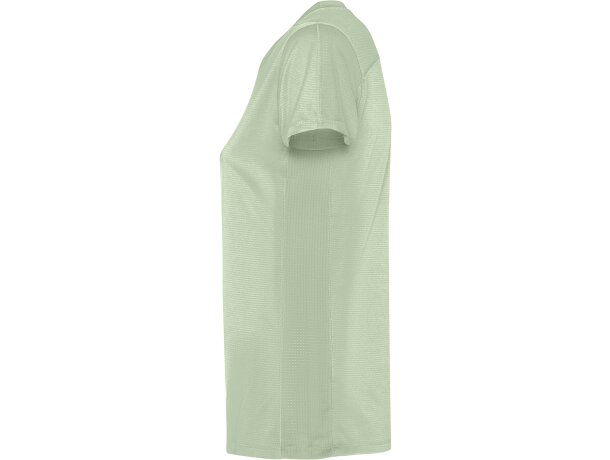 Camiseta técnica transpirable Slam Woman Roly de poliéster Verde mist detalle 27