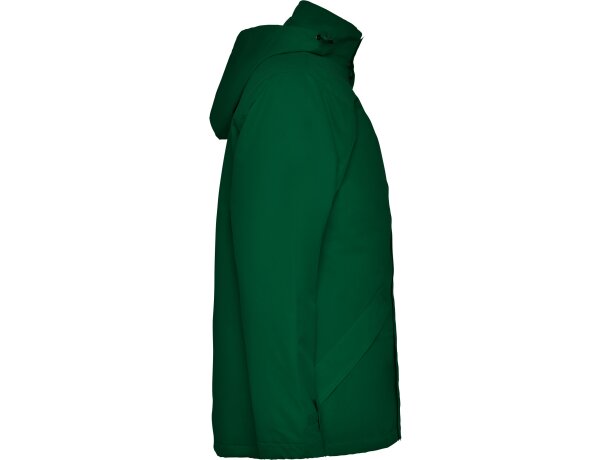 Parka Europa acolchada impermeable Verde botella detalle 21