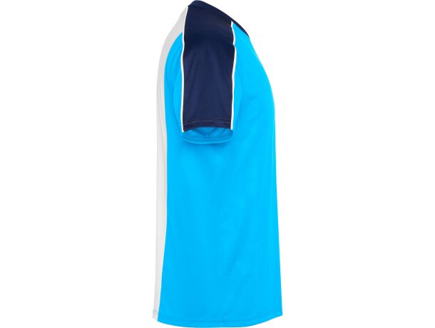 Conjunto deportivo Titan Roly con tejido mesh transpirable Turquesa fluor/marino detalle 12